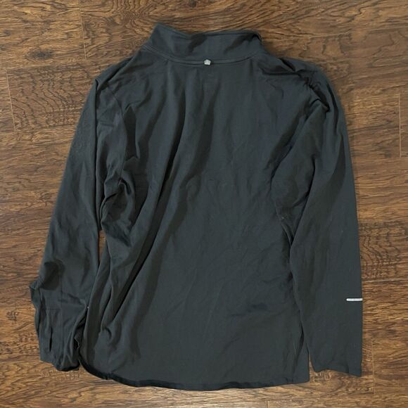 Nike Element Dri-Fit Quarter Zip Mens XL Gray Running Top Thumb Holes - Picture 5 of 5